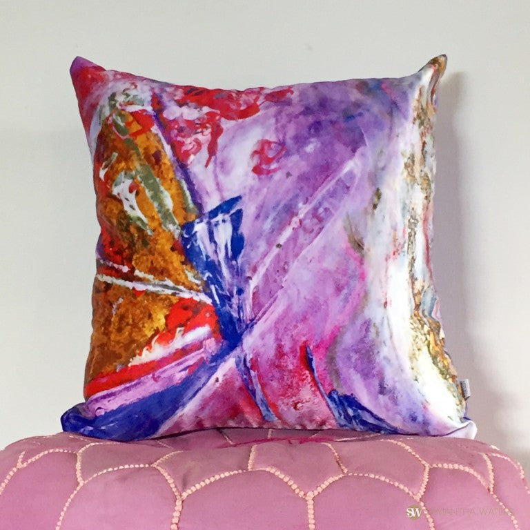 Yesterday's Butterfly :: Cushion Cover image 1