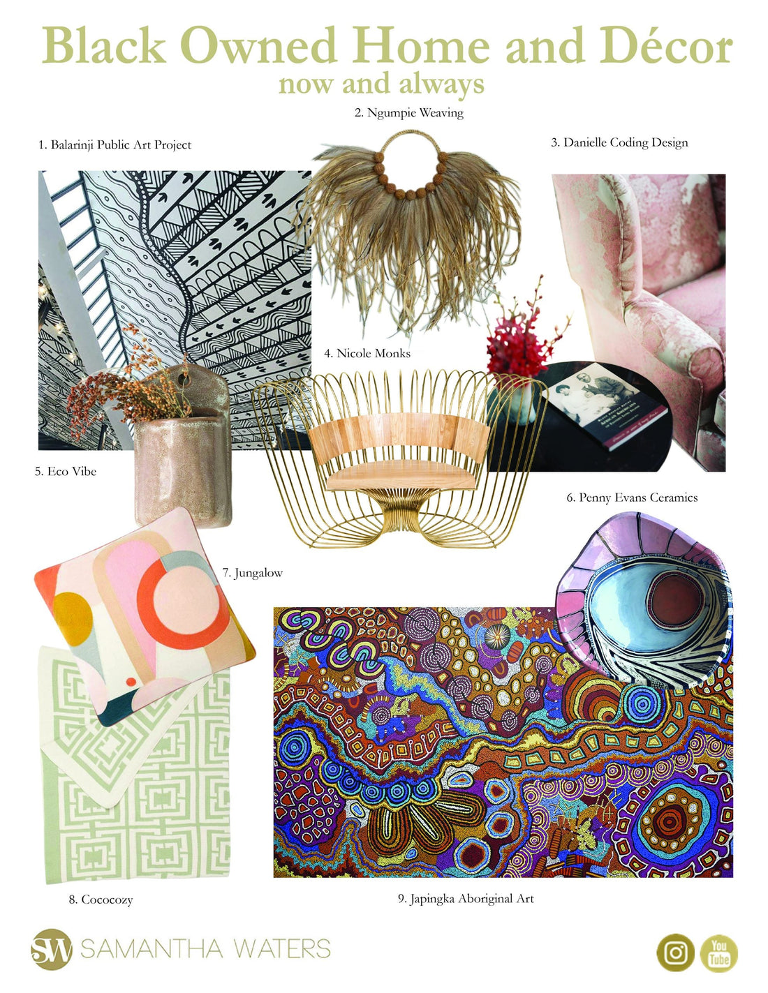Black Owned Home Décor Brands You’ll Wish You Discovered Sooner