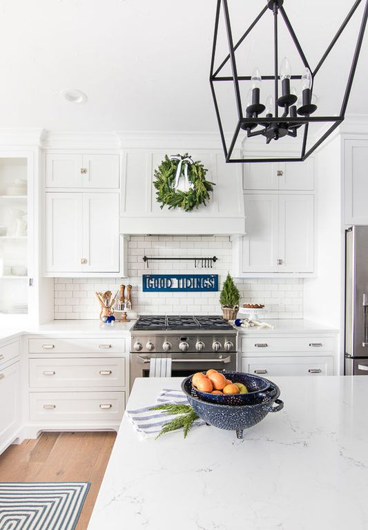 Style A Classic Christmas in Beautiful Blue & White Decor