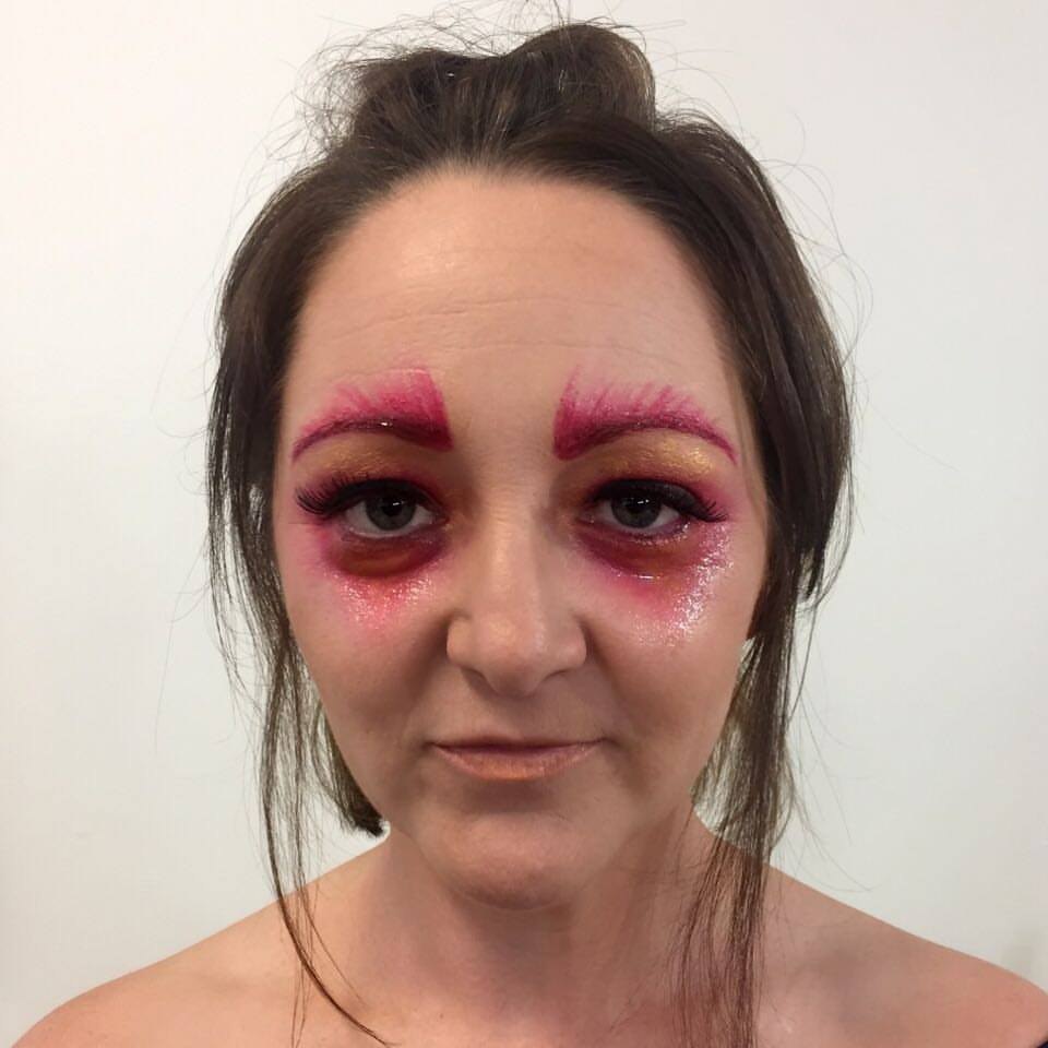 BEAUTY SCHOOL GRADUATE :: The Fashion Face Makeup