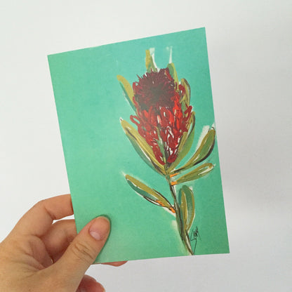 PACK OF 6 x BLANK INSIDE AUSTRALIAN ART GREETING CARDS image 4