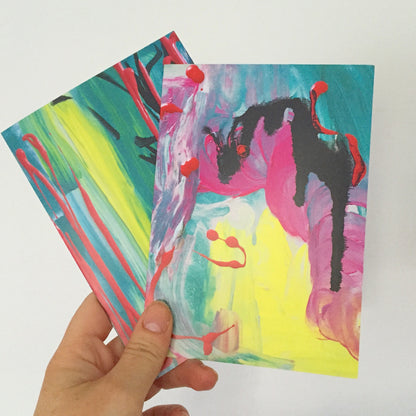 PACK OF 6 x BLANK INSIDE AUSTRALIAN ART GREETING CARDS image 5