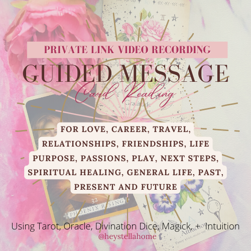 45MIN CUSTOM Video Tarot Card Reading | Using Tarot, Oracle, Divination Dice & Intuition image 1