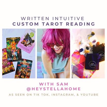 Personalised Written Tarot Reading | Guided Message | Love, Career & Life