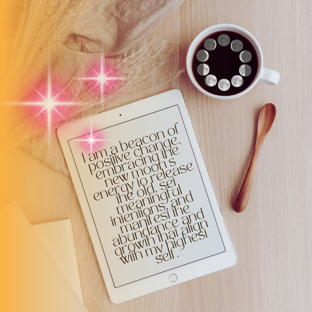 NEW MOON Ritual Workbook: Journaling Prompts Printable Digital Download