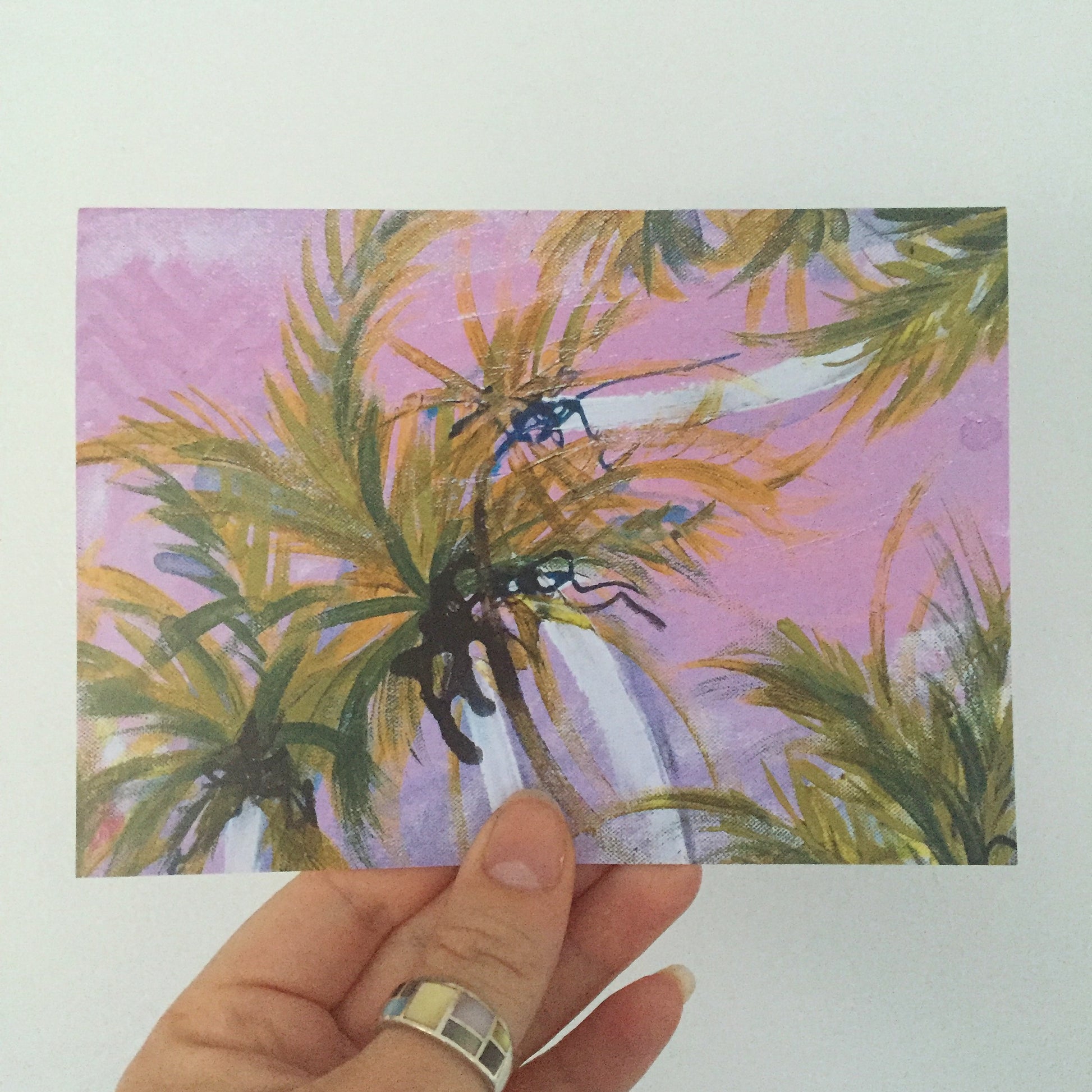 PACK OF 6 x BLANK INSIDE AUSTRALIAN ART GREETING CARDS image 6