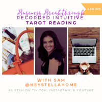BUSINESS BREAKTHROUGH 45min Tarot Reading to Find, Fuel, & Fulfill the Soul of Your Business + Calling With Practical Magic